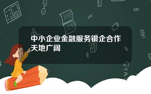 中小企业金融服务银企合作天地广阔